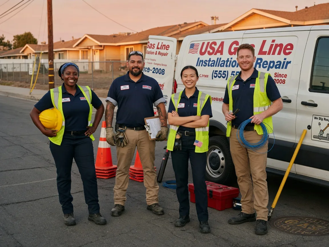Gas Line Installation company in Hernando, MS
